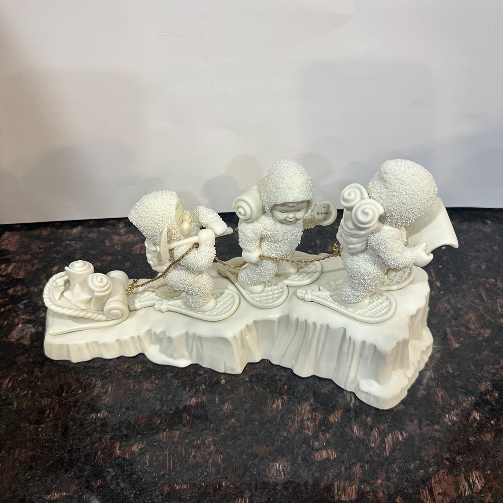Dept 56 Snowbabies Climb Every Mountain 1996 Winter Tales 14977 Box LIMITED ED
